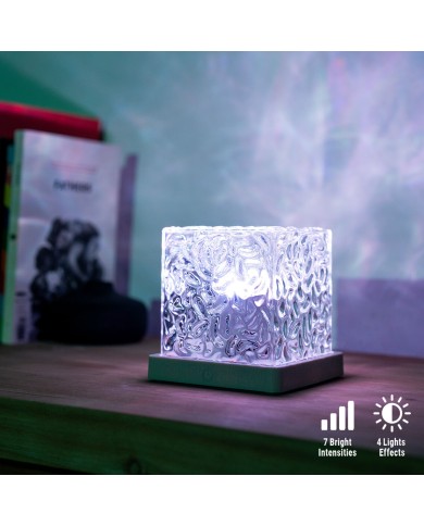 Proiettore LED Ricaricabile di Aurore Boreali Boralamp InnovaGoods Proiettore LED Ricaricabile di Aurore Boreali Boralamp InnovaGoods