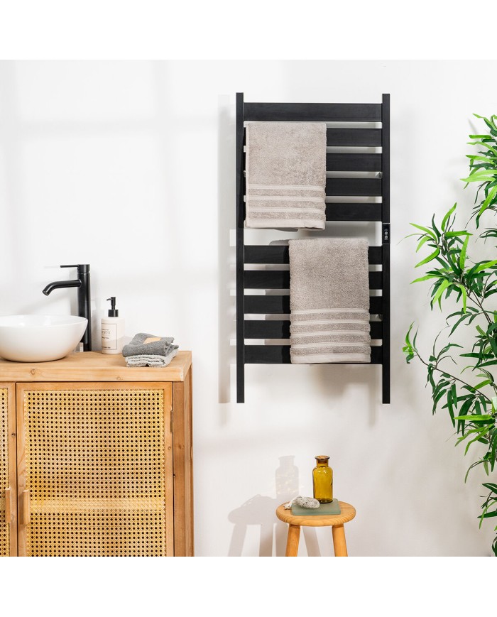 Portasciugamani Elettrico da Terra o da Muro Towarall InnovaGoods 10 Sbarre Portasciugamani Elettrico da Terra o da Muro Towarall InnovaGoods 10 Sbarre