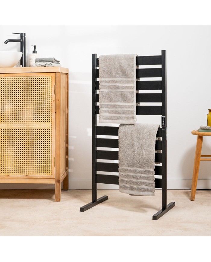 Portasciugamani Elettrico da Terra o da Muro Towarall InnovaGoods 10 Sbarre Portasciugamani Elettrico da Terra o da Muro Towarall InnovaGoods 10 Sbarre