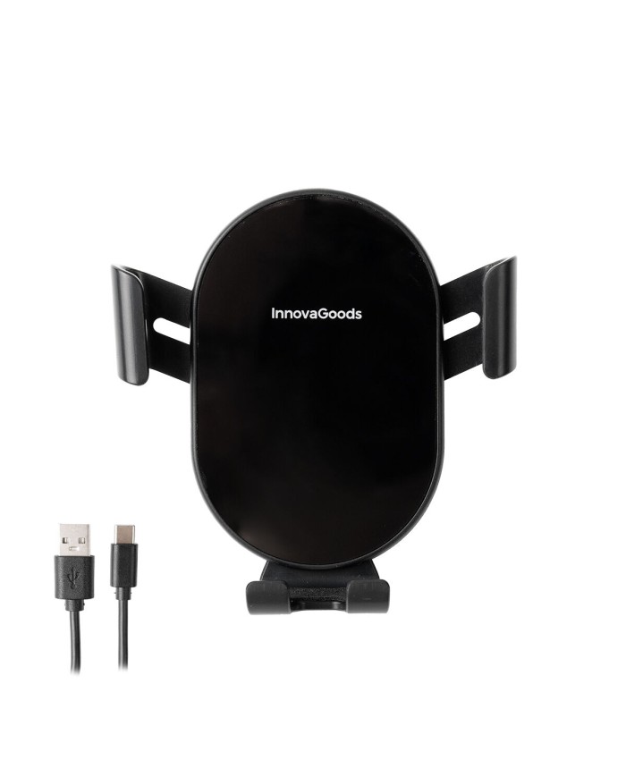 Supporto Caricabatterie Rapido Wireless per Auto Chakar InnovaGoods Supporto Caricabatterie Rapido Wireless per Auto Chakar InnovaGoods