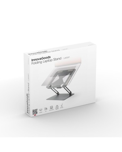 Supporto Pieghevole e Regolabile per PC Portatile Lastan InnovaGoods Supporto Pieghevole e Regolabile per PC Portatile Lastan InnovaGoods