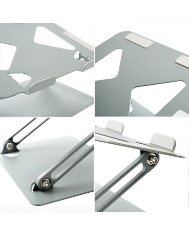 Supporto Pieghevole e Regolabile per PC Portatile Lastan InnovaGoods Supporto Pieghevole e Regolabile per PC Portatile Lastan InnovaGoods