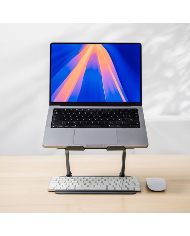 Supporto Pieghevole e Regolabile per PC Portatile Lastan InnovaGoods Supporto Pieghevole e Regolabile per PC Portatile Lastan InnovaGoods