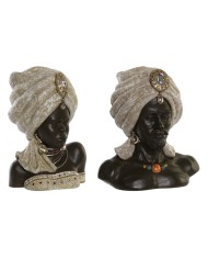 Statua Decorativa DKD Home Decor 2 Unità (Ricondizionati A)