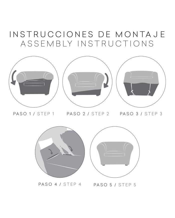 Copridivano poltrona Eysa JAZ (Ricondizionati A)