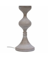 Lampada da tavolo Alexandra House Living Grigio Ferro (Ricondizionati A)