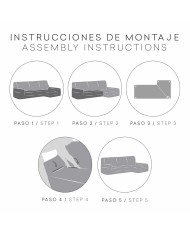 Rivestimento per chaise longue a braccio corto sinistra Eysa (Ricondizionati B)