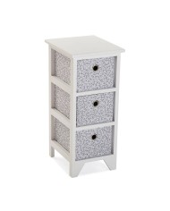 Scaffale da Bagno Bianco 31 x 31 x 102 cm Scaffale da Bagno Bianco 31 x 31 x 102 cm