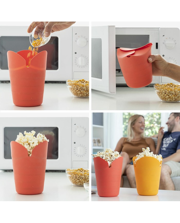 Contenitori per Pop-corn Pieghevoli in Silicone InnovaGoods COLLAPSIBLE POPCORN BOWL Metallo Silicone (Ricondizionati A) Contenitori per Pop-corn Pieghevoli in Silicone InnovaGoods COLLAPSIBLE POPCORN BOWL Metallo Silicone (Ricondizionati A)
