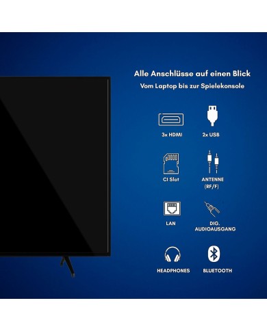 Smart TV Daewoo 32DE14HL HD 32" LED (Ricondizionati A) Smart TV Daewoo 32DE14HL HD 32" LED (Ricondizionati A)