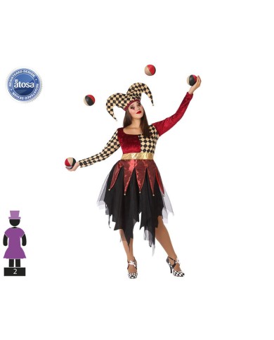 Costume per Adulti ARLEQUIN (2 Pezzi) (Ricondizionati A)