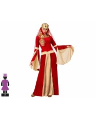 Costume per Adulti Th3 Party Rosso (2 Pezzi) (Ricondizionati B)