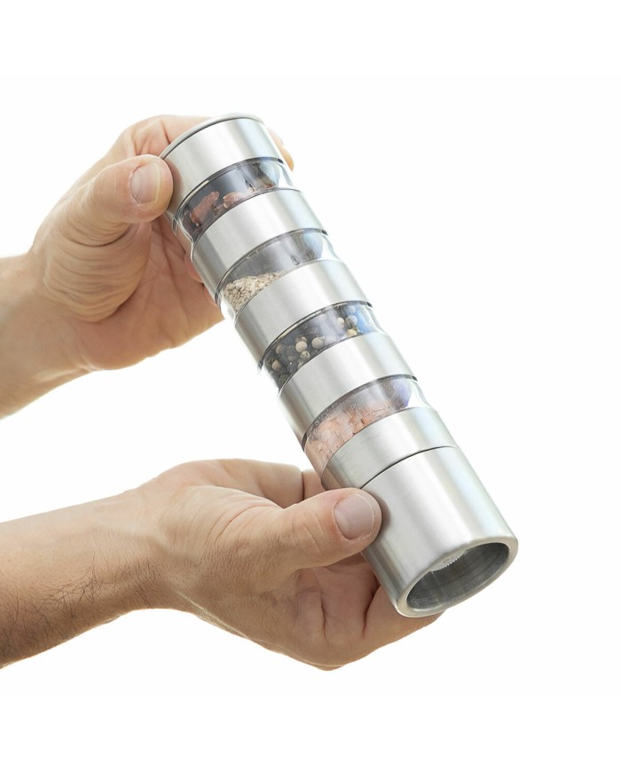 Macina Spezie 4 in 1 InnovaGoods Millmix (1 Unità) (Ricondizionati A)