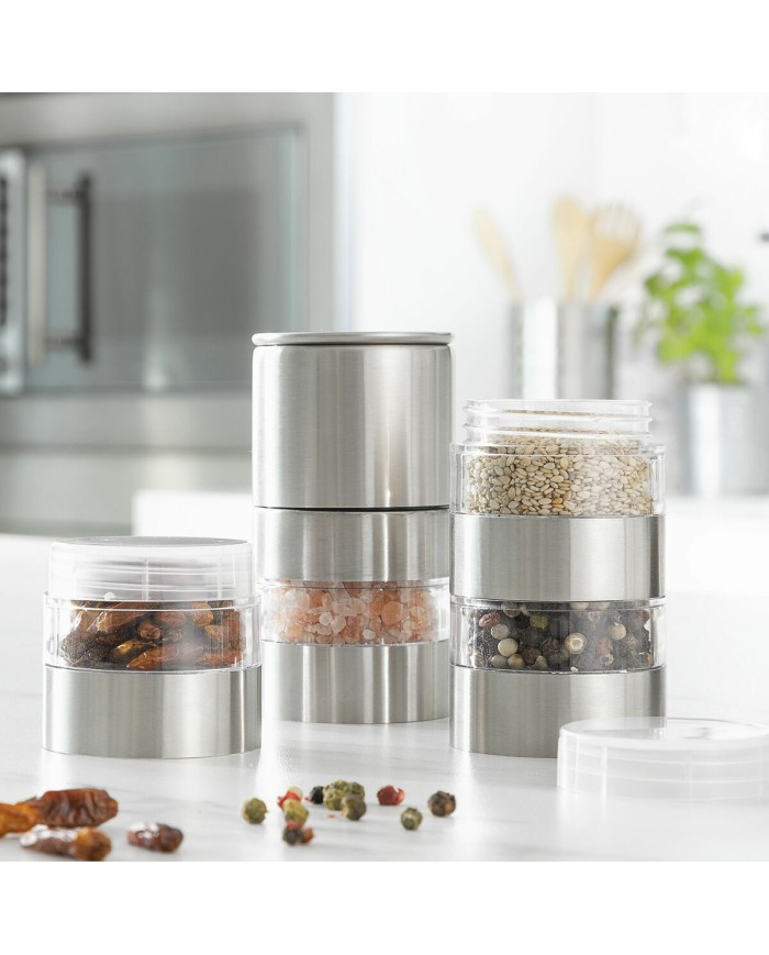 Macina Spezie 4 in 1 InnovaGoods Millmix (1 Unità) (Ricondizionati A)