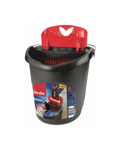 Mocio con Secchio a Doppia Azione Vileda Nero (Ricondizionati B) Mocio con Secchio a Doppia Azione Vileda Nero (Ricondizionati B)