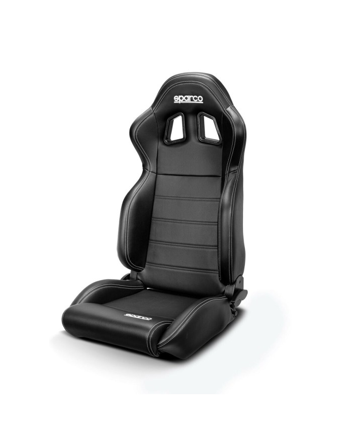 Sedile Racing Sparco R100 MY2022 Macchina Nero (Ricondizionati A)