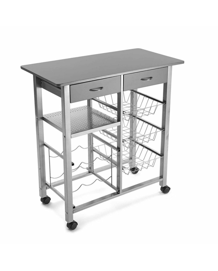 Carrello per Verdure Versa Grigio Metallo (Ricondizionati B)