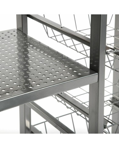 Carrello per Verdure Versa Grigio Metallo (Ricondizionati B)