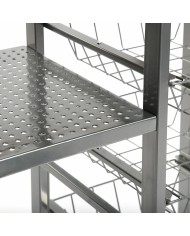 Carrello per Verdure Versa Grigio Metallo (Ricondizionati B)