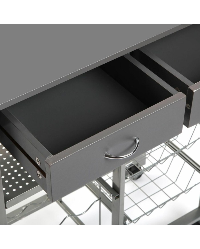 Carrello per Verdure Versa Grigio Metallo (Ricondizionati B)