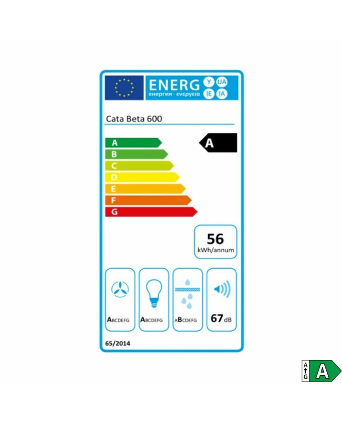 Cappa Classica Cata 50305 Argentato Acciaio (Ricondizionati B)