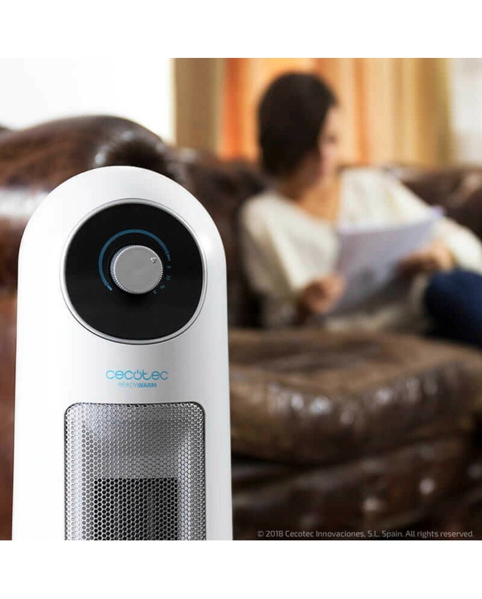 Riscaldamento Ceramico Elettrico Cecotec Ready Warm 10100 Smart Ceramic Bianco 2200 W (Ricondizionati C)