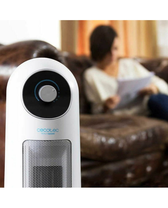 Riscaldamento Ceramico Elettrico Cecotec Ready Warm 10100 Smart Ceramic Bianco 2200 W (Ricondizionati C)