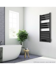 Portasciugamani Elettrico Cecotec Ready Warm 9790 Nero Alluminio 2000 W (Ricondizionati B)