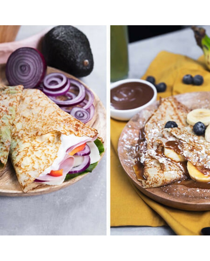 Piastra per Crepe Cecotec Crepestone Xl Inox Bianco (Ricondizionati A)