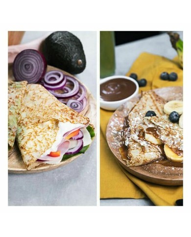 Piastra per Crepe Cecotec Crepestone Xl Inox Bianco (Ricondizionati A) Piastra per Crepe Cecotec Crepestone Xl Inox Bianco (Ricondizionati A)