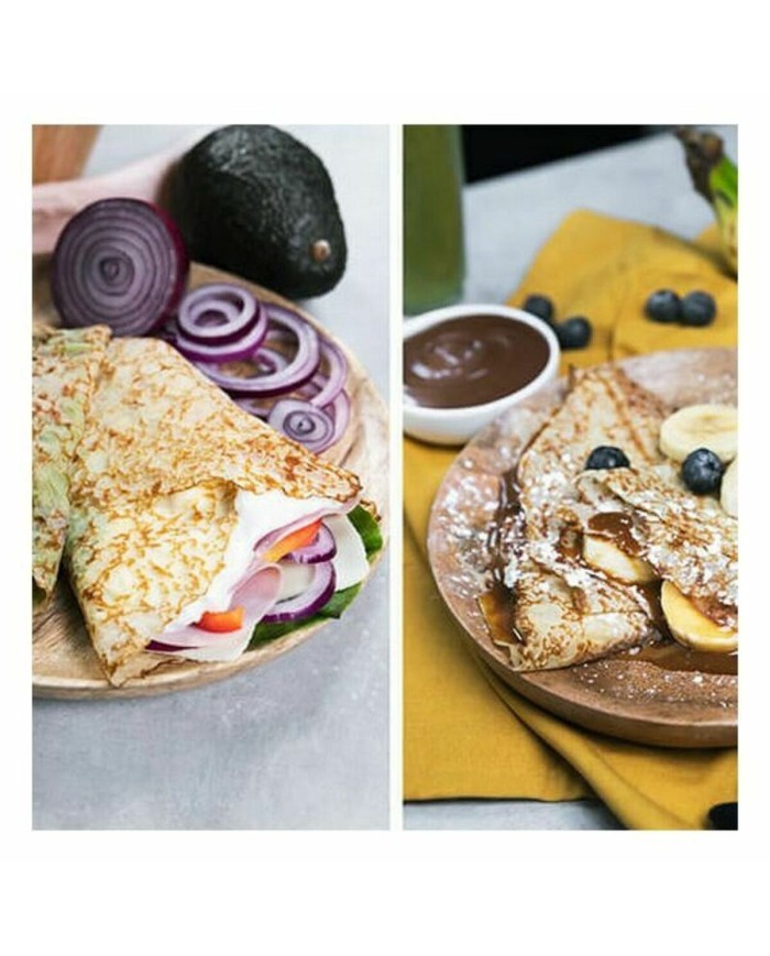 Piastra per Crepe Cecotec Crepestone Xl Inox Bianco (Ricondizionati A)