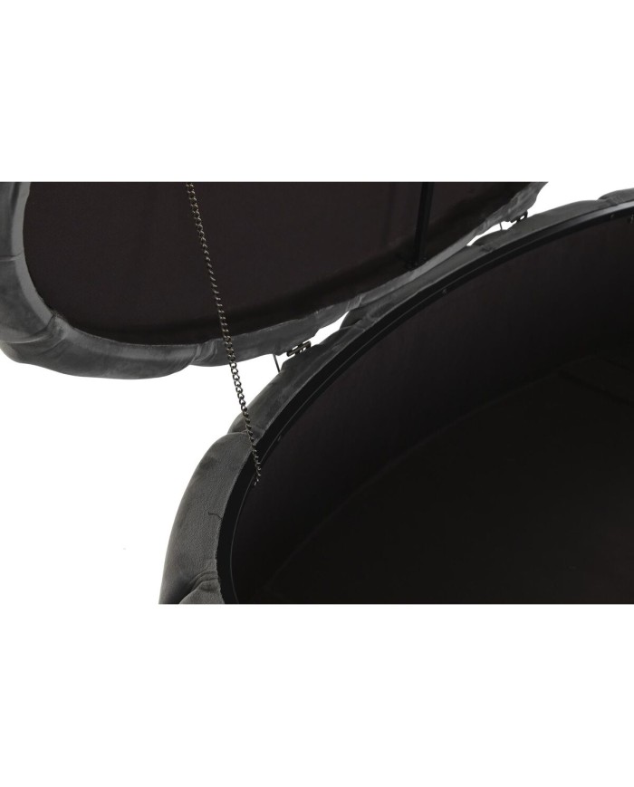 Panca DKD Home Decor Grigio Metallo (Ricondizionati A) Panca DKD Home Decor Grigio Metallo (Ricondizionati A)