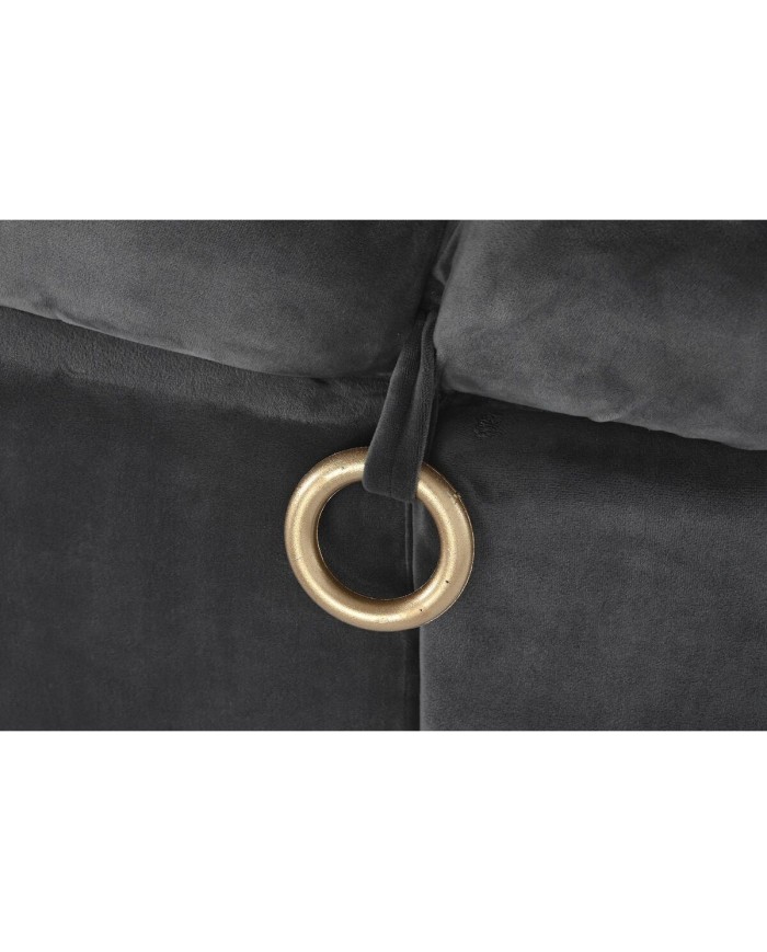 Panca DKD Home Decor Grigio Metallo (Ricondizionati A) Panca DKD Home Decor Grigio Metallo (Ricondizionati A)