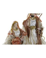 Ghirlanda di Natale DKD Home Decor Nacimiento Poliester 49X5X49 Plastica (Ricondizionati B)