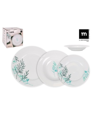 Servizio di Piatti La Mediterránea Lora (Ricondizionati A) Servizio di Piatti La Mediterránea Lora (Ricondizionati A)