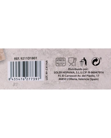 Servizio di Piatti La Mediterránea Lora (Ricondizionati A) Servizio di Piatti La Mediterránea Lora (Ricondizionati A)