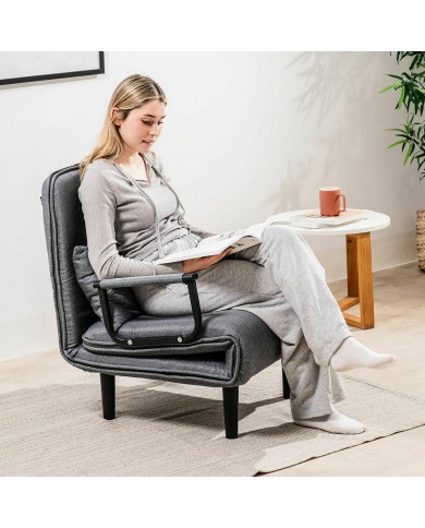 Poltrona Letto 1 Piazza Trasformabile 4 in 1 InnovaGoods (Ricondizionati B) Poltrona Letto 1 Piazza Trasformabile 4 in 1 InnovaGoods (Ricondizionati B)