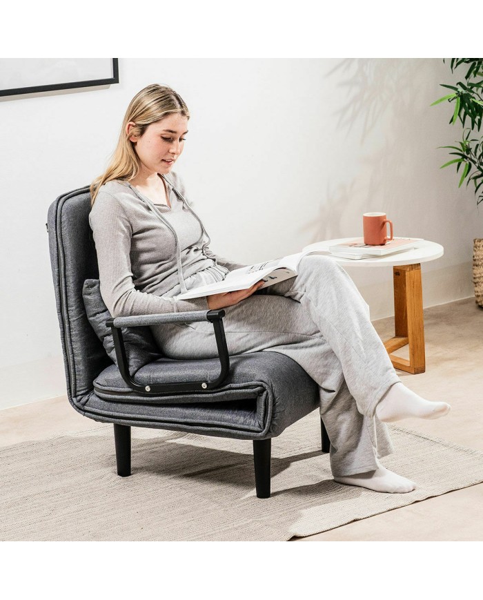 Poltrona Letto 1 Piazza Trasformabile 4 in 1 InnovaGoods (Ricondizionati B)