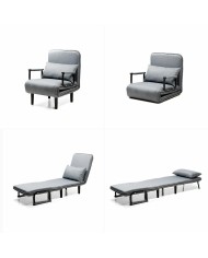 Poltrona Letto 1 Piazza Trasformabile 4 in 1 InnovaGoods (Ricondizionati B)