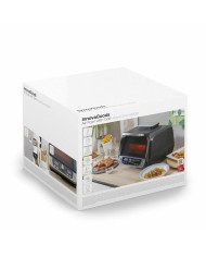 Friggitrice ad Aria con Grill, Accessori e Ricettario InnovaGoods 3400 W Nero 6 L (Ricondizionati A)