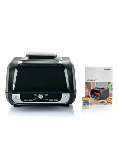 Friggitrice ad Aria con Grill, Accessori e Ricettario InnovaGoods 3400 W Nero 6 L (Ricondizionati A) Friggitrice ad Aria con Grill, Accessori e Ricettario InnovaGoods 3400 W Nero 6 L (Ricondizionati A)
