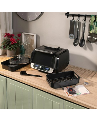 Friggitrice ad Aria con Grill, Accessori e Ricettario InnovaGoods 3400 W Nero 6 L (Ricondizionati A) Friggitrice ad Aria con Grill, Accessori e Ricettario InnovaGoods 3400 W Nero 6 L (Ricondizionati A)