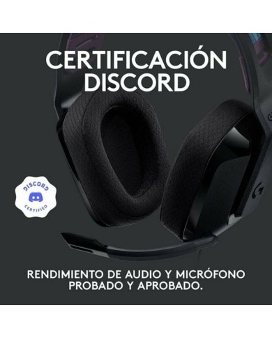 Auricolare con Microfono Gaming Logitech G535 Nero (Ricondizionati A)