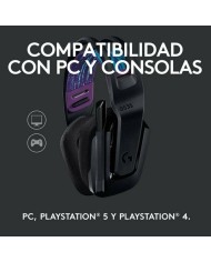 Auricolare con Microfono Gaming Logitech G535 Nero (Ricondizionati A)