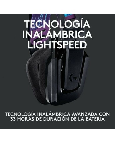 Auricolare con Microfono Gaming Logitech G535 Nero (Ricondizionati A)