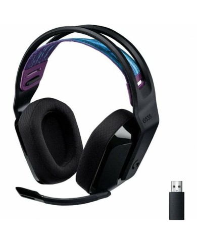 Auricolare con Microfono Gaming Logitech G535 Nero (Ricondizionati A)