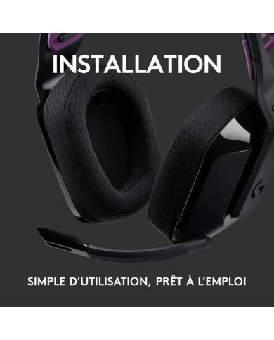 Auricolare con Microfono Gaming Logitech G535 Nero (Ricondizionati A)