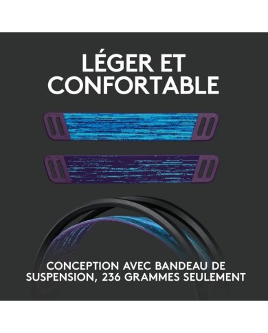 Auricolare con Microfono Gaming Logitech G535 Nero (Ricondizionati A)