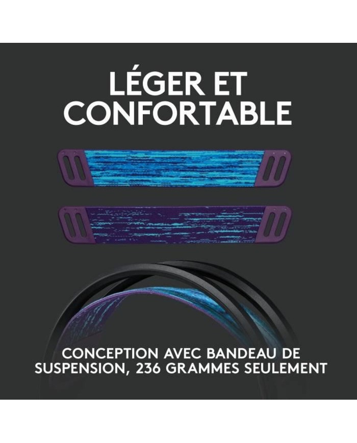 Auricolare con Microfono Gaming Logitech G535 Nero (Ricondizionati A)