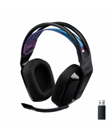 Auricolare con Microfono Gaming Logitech G535 Nero (Ricondizionati A)